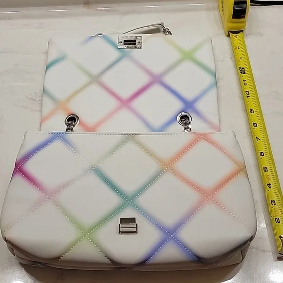 INC International Concepts colorful shoulder purse NWOT - Picture 8 of 16